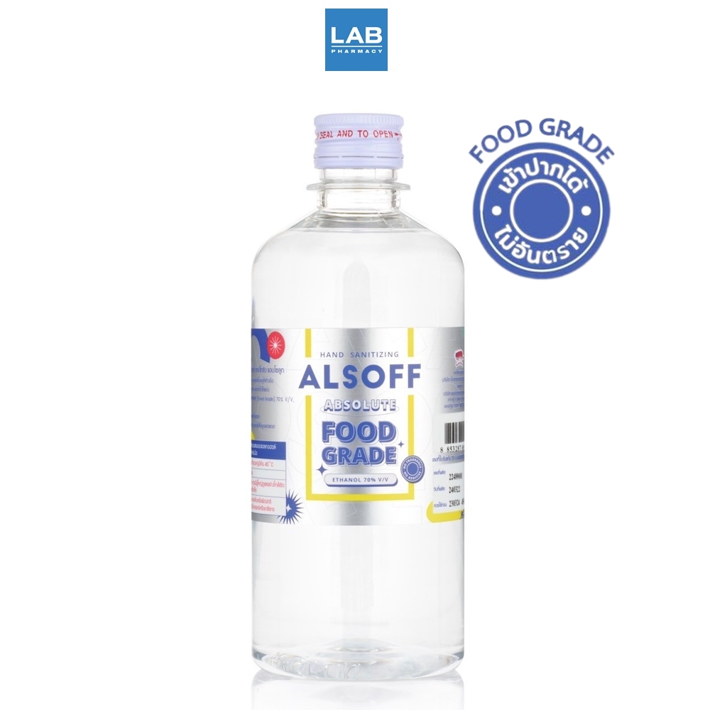 Alsoff Hand Sanitizing Absolute Food Grade Ml